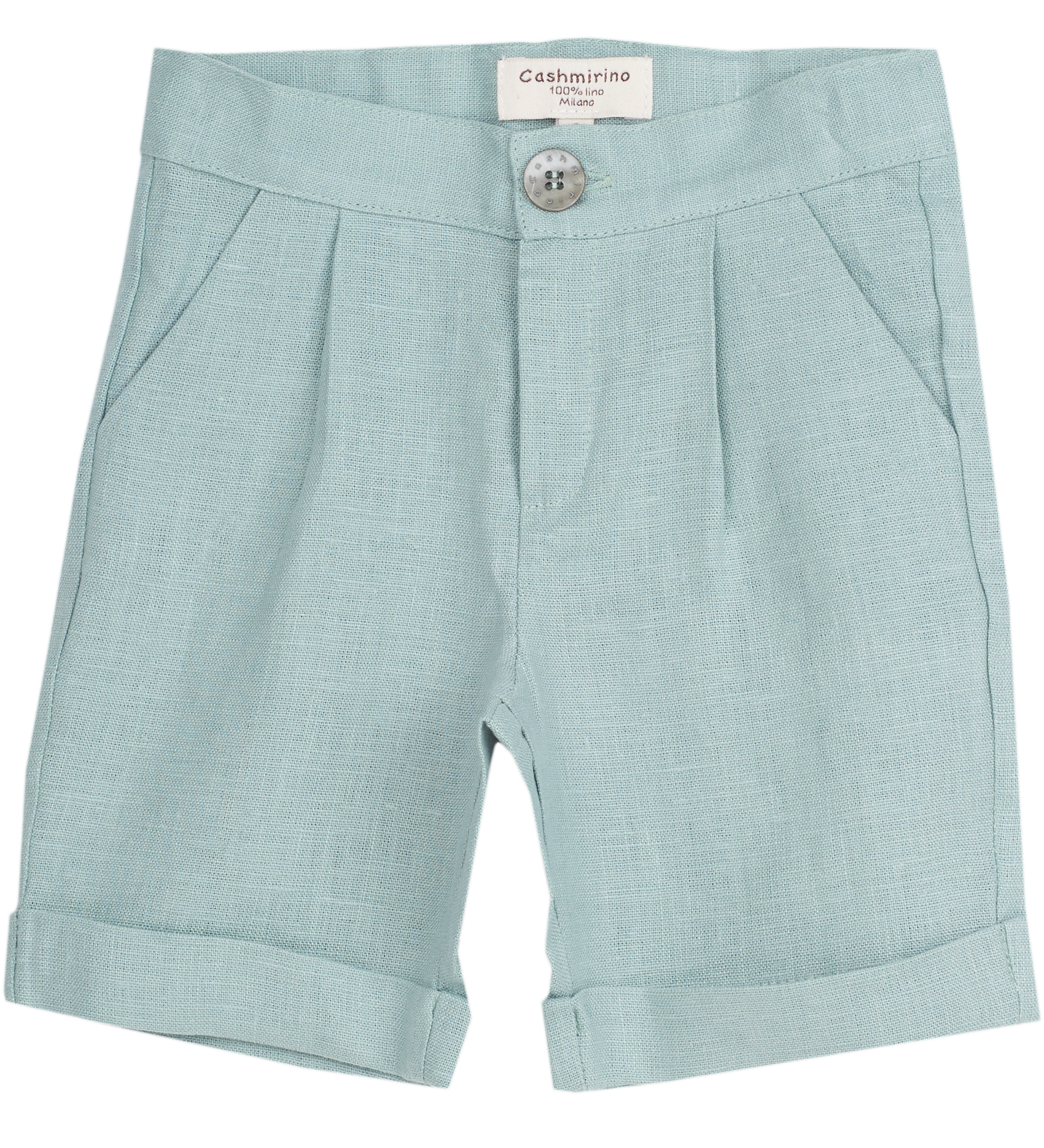 Baby Boy - Chris 100% Linen Smart Shorts With Pockets