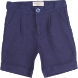 Baby Boy - Chris 100% Linen Smart Shorts With Pockets