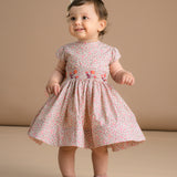 Baby Girl - Ines Cotton Hand Embroidered Dress