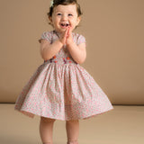 Baby Girl - Ines Cotton Hand Embroidered Dress