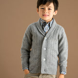 Boy - Kingsley Cable Knit Cashmere Blazer