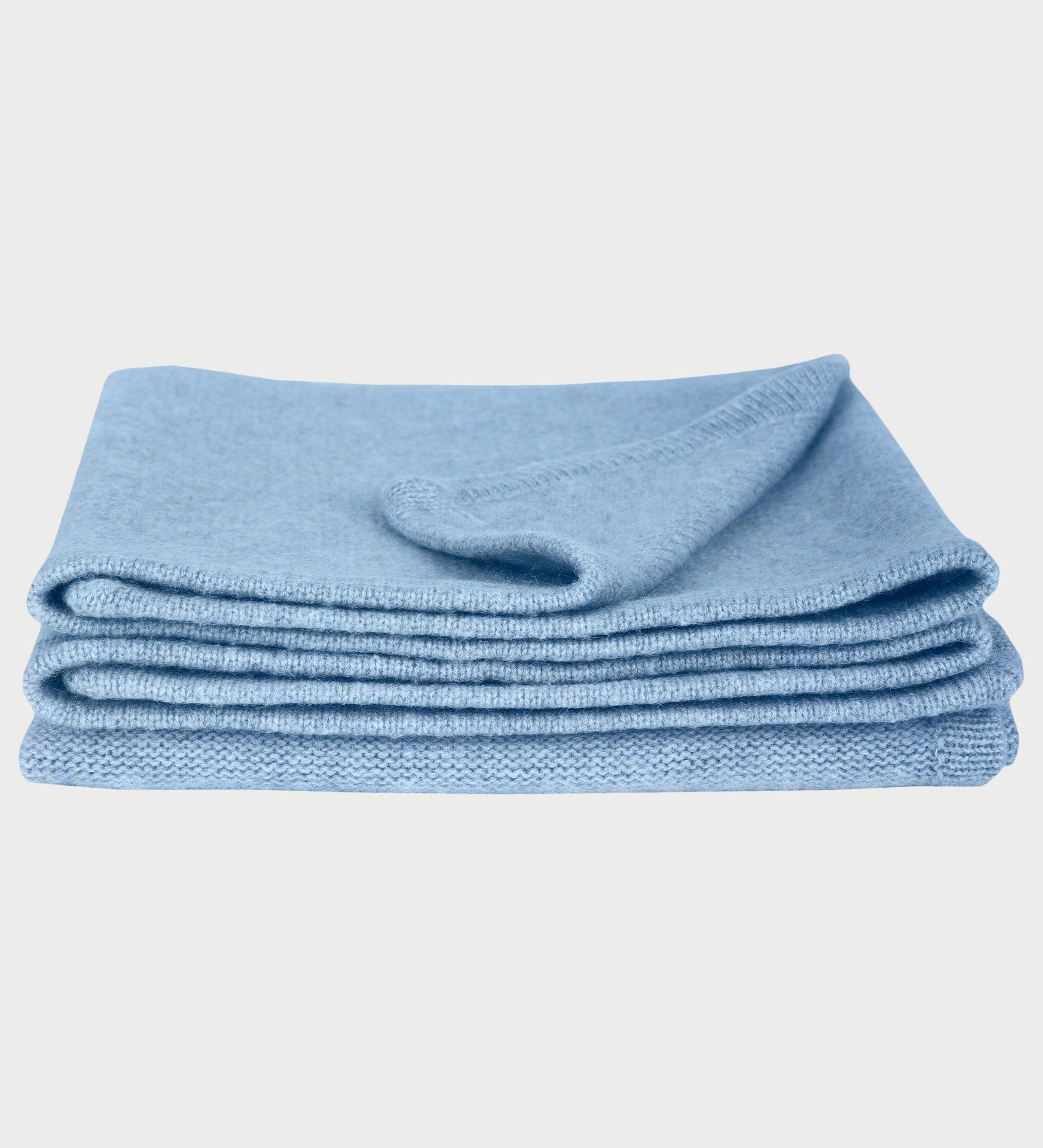 Baby Boy - Cruz 100% Cashmere Plain Blanket