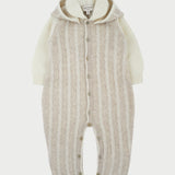 Baby Unisex - Angel Cashmere Cable Knit Romper