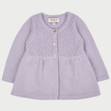 Baby Girl - Cashmere Knitted Detail Cardigan