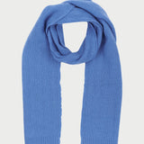 Girl - Cashmere Scarf With Cob Nut Stitch And Ribbed Hem