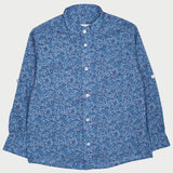 Boy - Bruno 100% Cotton Grandad Shirt In Summer Print