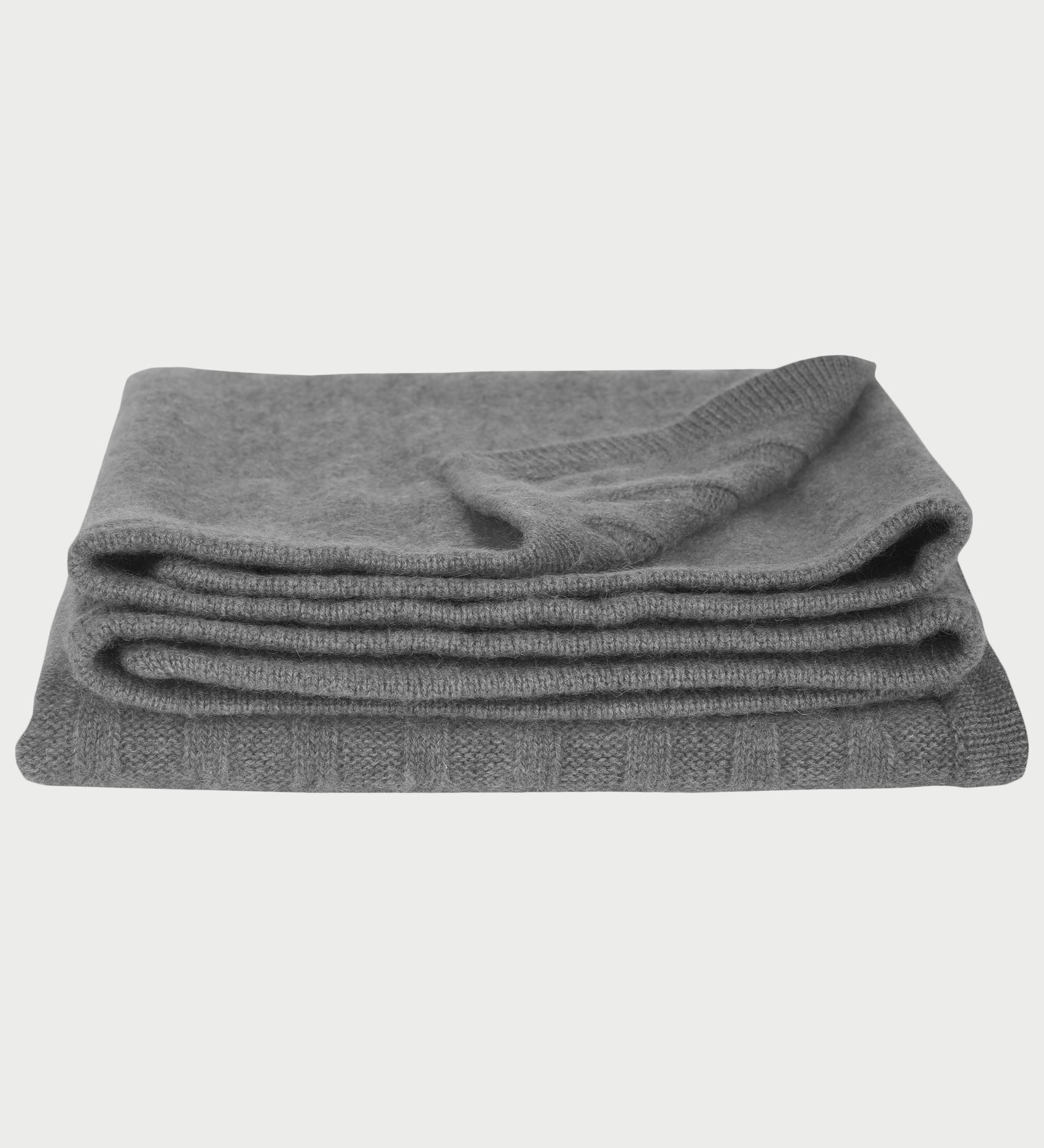 Peyton Pure 100% Cashmere Cable Knit Blanket