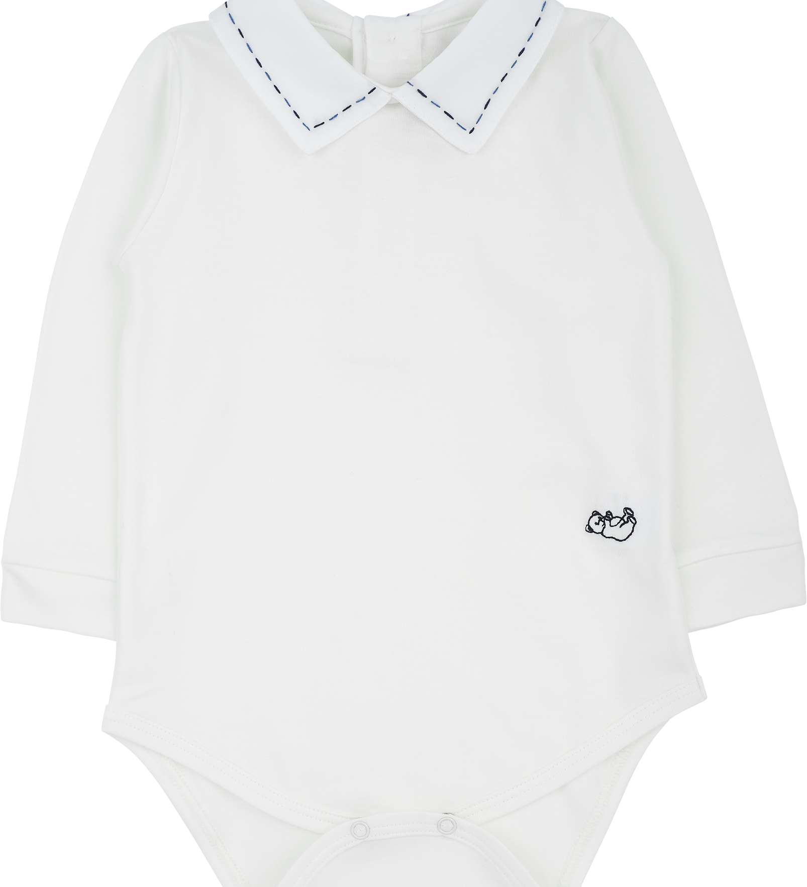 Baby Boy - Alessandro Pima Cotton Long Sleeve Bodysuit