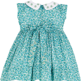 Baby Girl - Veridiana Cotton Knee Length Dress