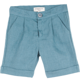 Baby Boy - Chris 100% Linen Smart Shorts With Pockets