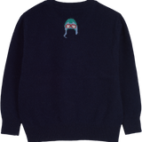 Boy - Mitch Cashmere Jumper with Plane Intarsia