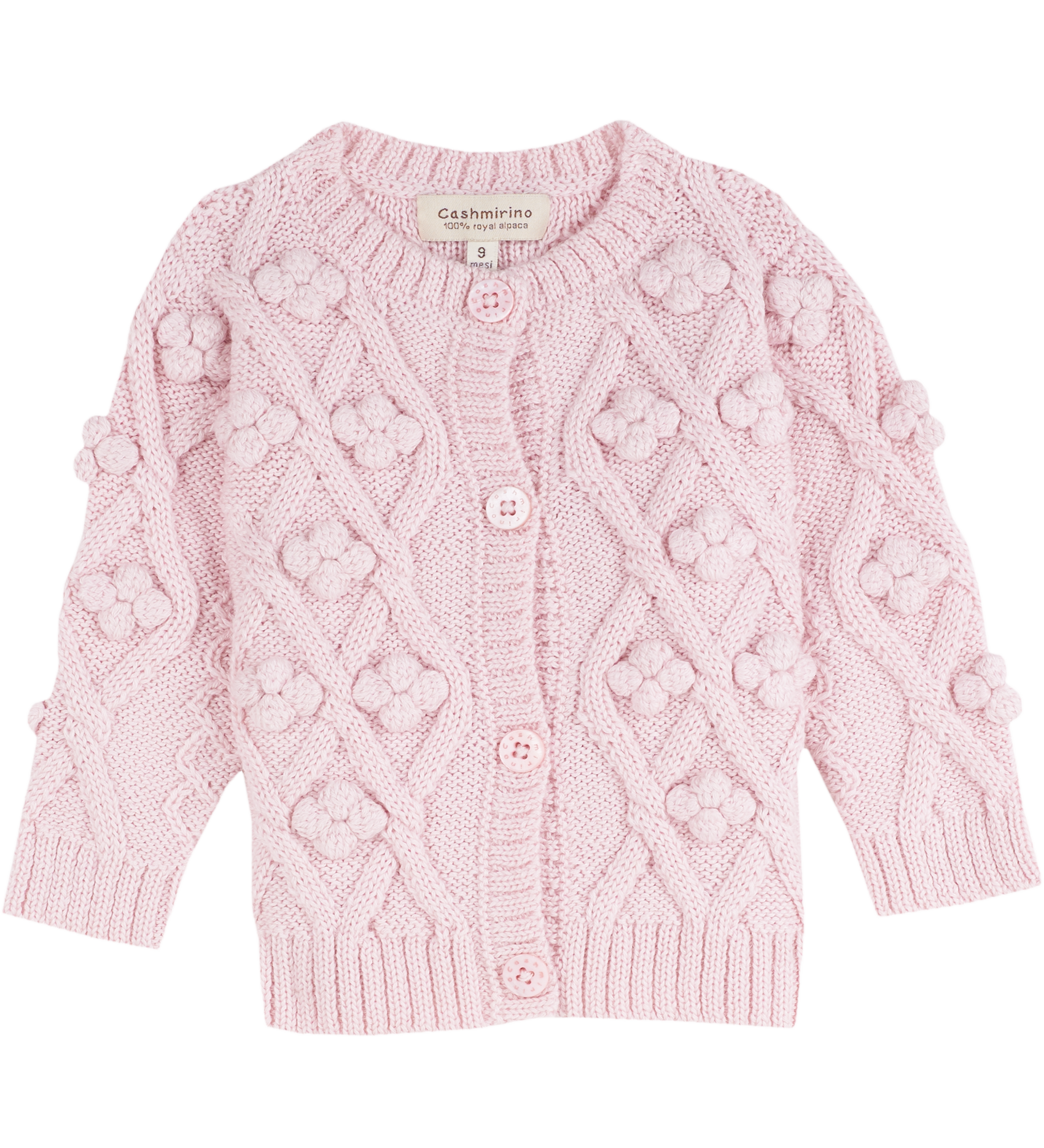 Baby Girl - Noelle Royal Alpaca Cardigan