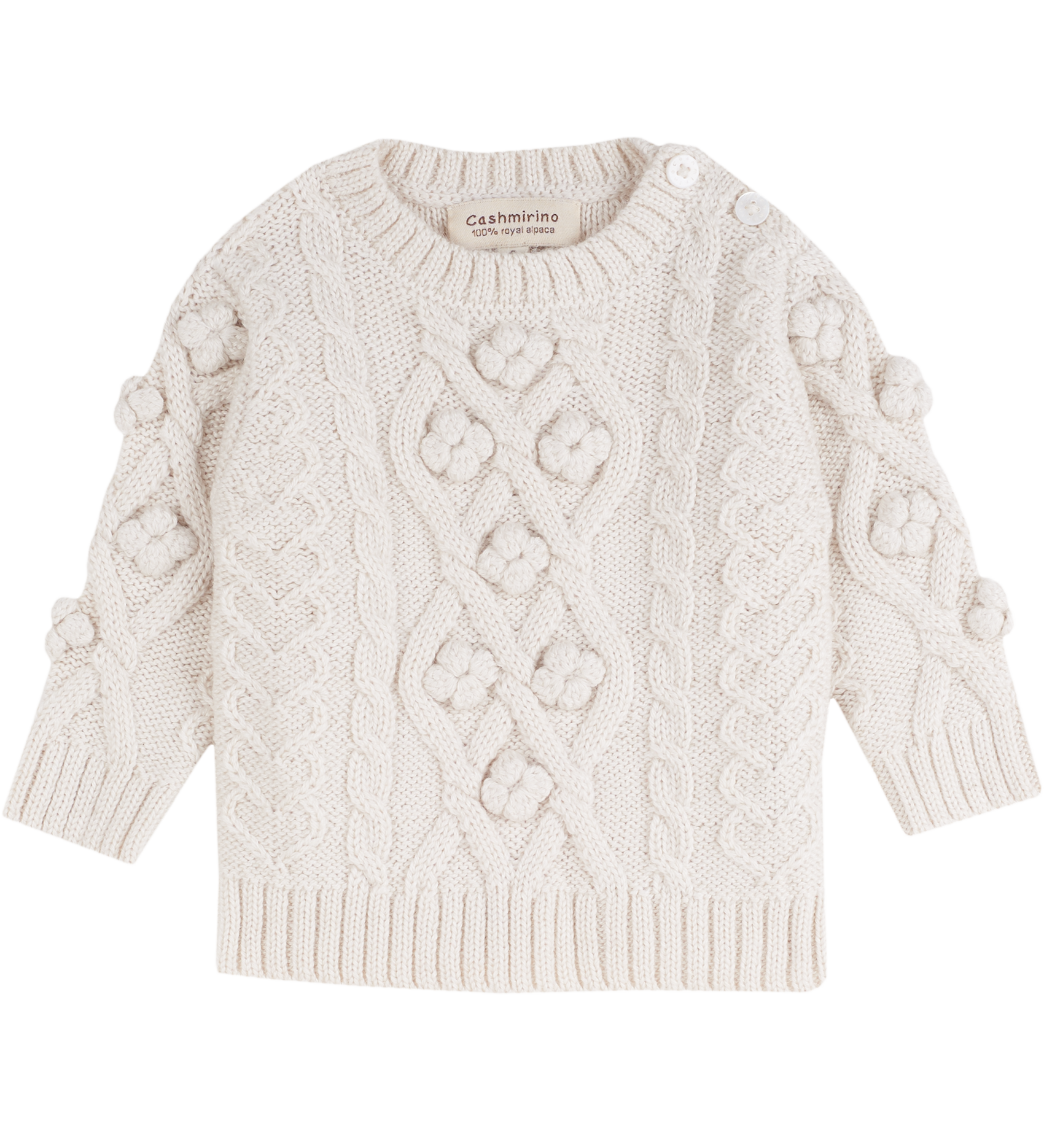 Baby Girl - Noelle Royal Alpaca Jumper