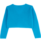 Girl - Brielle Cashmere Shrug in Braided Stitch