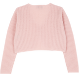 Girl - Brielle Cashmere Shrug in Braided Stitch