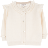 Baby Girl - Isabella Cashmere Cardigan with Frills