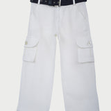 Boy - Ludovico Linen Cargo Trousers