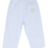 Baby Boy - Roger Cotton Hand Embroidered Pull-On Trousers