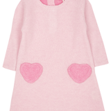 Baby Girl - Maya 100% Cashmere Knee Length Dress