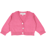 Baby Cropped cardigan, Raspberry