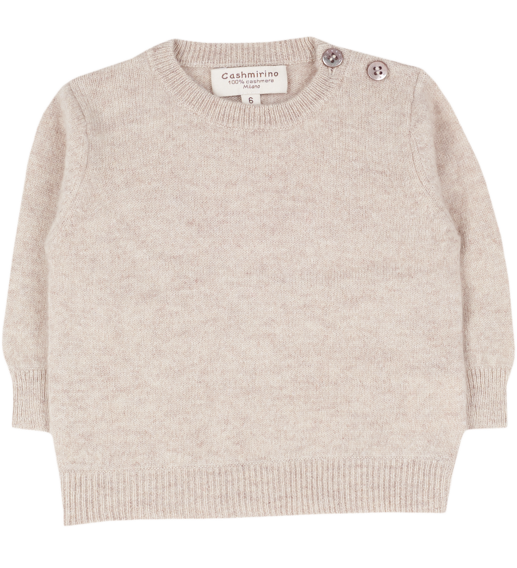 Baby Boy - Cashmere Round Neck Jumper