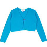 Girl - Brielle Cashmere Shrug in Braided Stitch