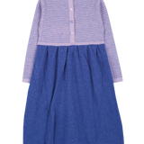 Cashmere Knitted Dress With Frill Detail