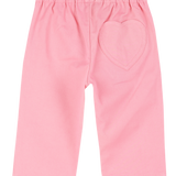 Baby Girl - Kelly 100% Cotton Pull-On Trousers With Heart Back Pocket