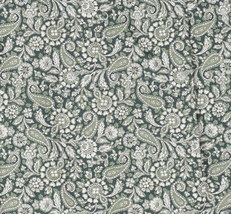 #Green Cashmere Paisley