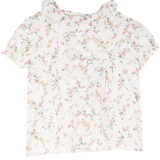 Girl - Trudy 100% Cotton Blouse in Flower Prints