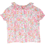 Baby Girl - Trudy 100% Cotton Blouse in Flower Prints