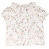 Baby Girl - Trudy 100% Cotton Blouse in Flower Prints