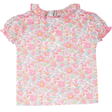 Girl - Trudy 100% Cotton Blouse in Flower Prints