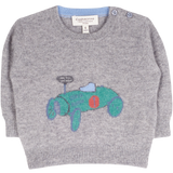 Baby Boy - Dom Cashmere Jumper with Car Intarsia