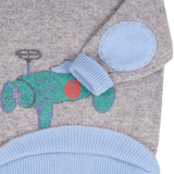 Baby Boy - Dom Cashmere Jumper with Car Intarsia