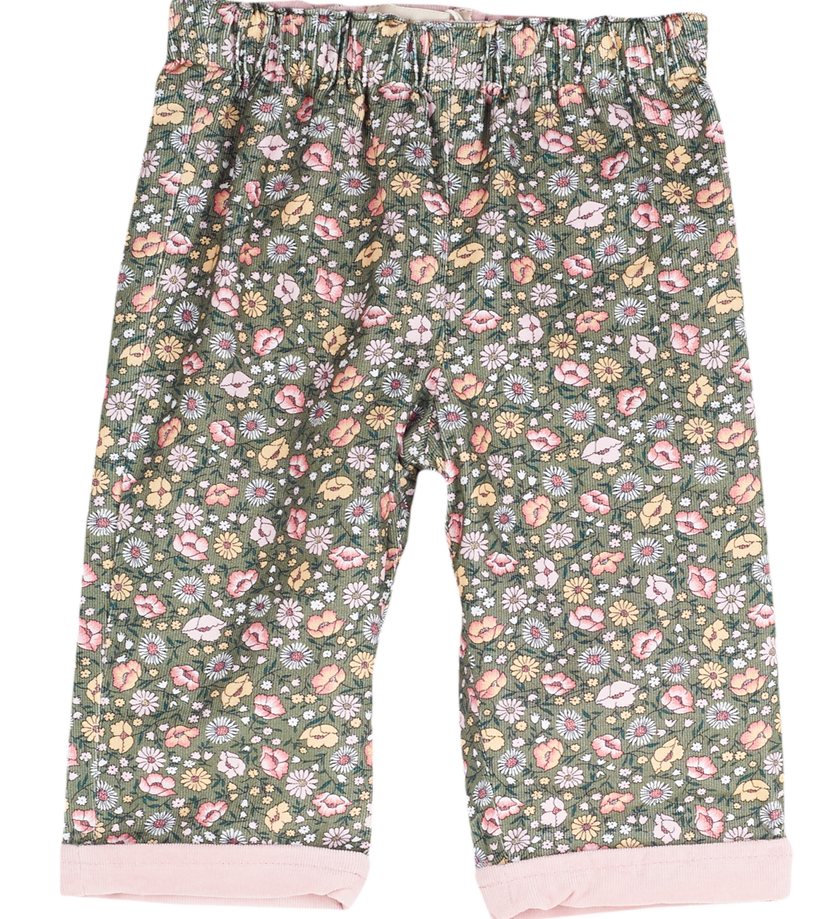 Baby Girl - Harley Reversible Cotton Pull-On Trousers