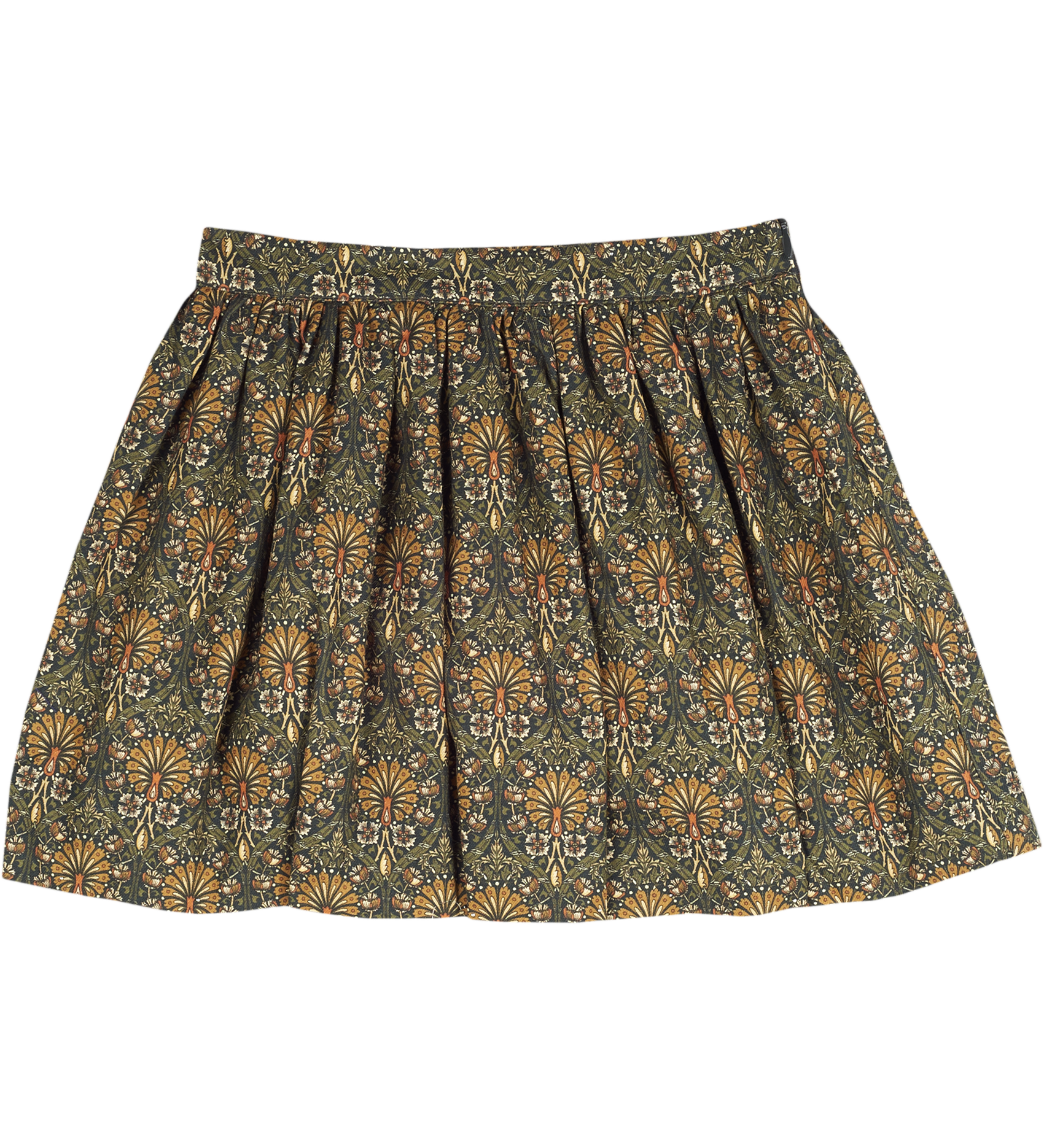 Girl - Agatha Cotton Mini Flared Skirt