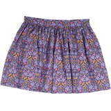 Girl - Lilian Cotton Mini Flared Skirt