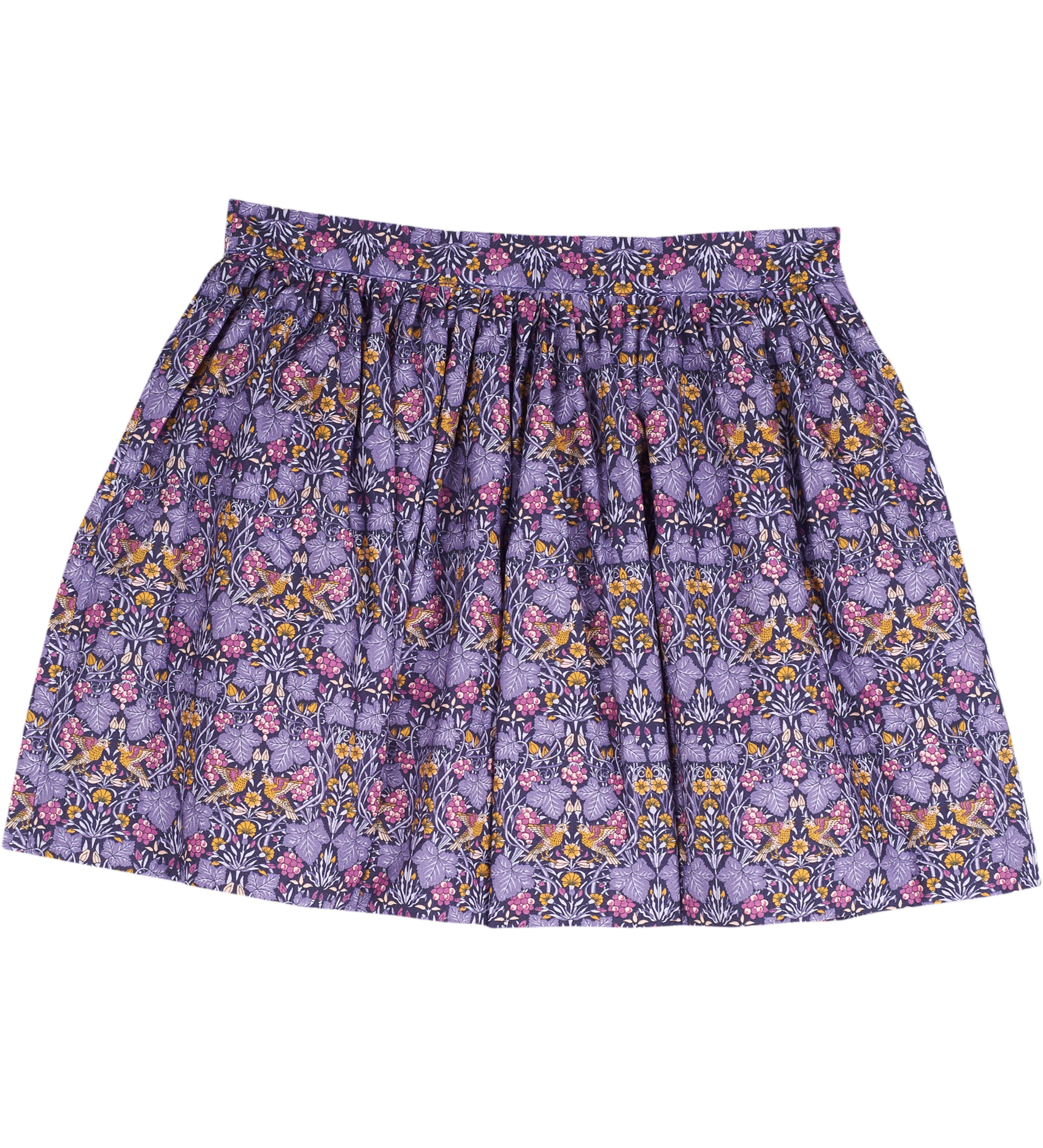 Girl - Lilian Cotton Mini Flared Skirt