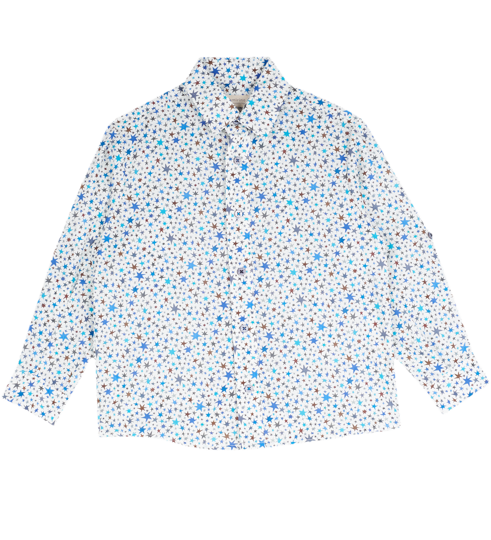 Boy - Davide 100% Cotton Classic Shirt in Playtime Prints