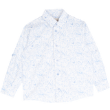 Boy - Davide  Cotton Classic Collar Shirt in Animal Prints