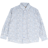 Boy - Davide 100% Cotton Classic Shirt in Nature Prints