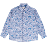 Boy - Davide 100% Cotton Classic Shirt in Playtime Prints