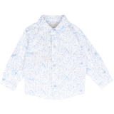 Baby Boy - Davide Cotton Classic Collar Shirt in Animal Prints