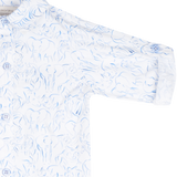 Baby Boy - Davide Cotton Classic Collar Shirt in Animal Prints