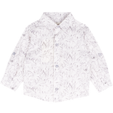 Baby Boy - Davide Cotton Classic Collar Shirt in Animal Prints