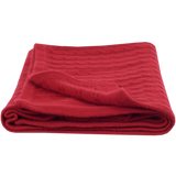 Peyton Pure 100% Cashmere Cable Knit Blanket