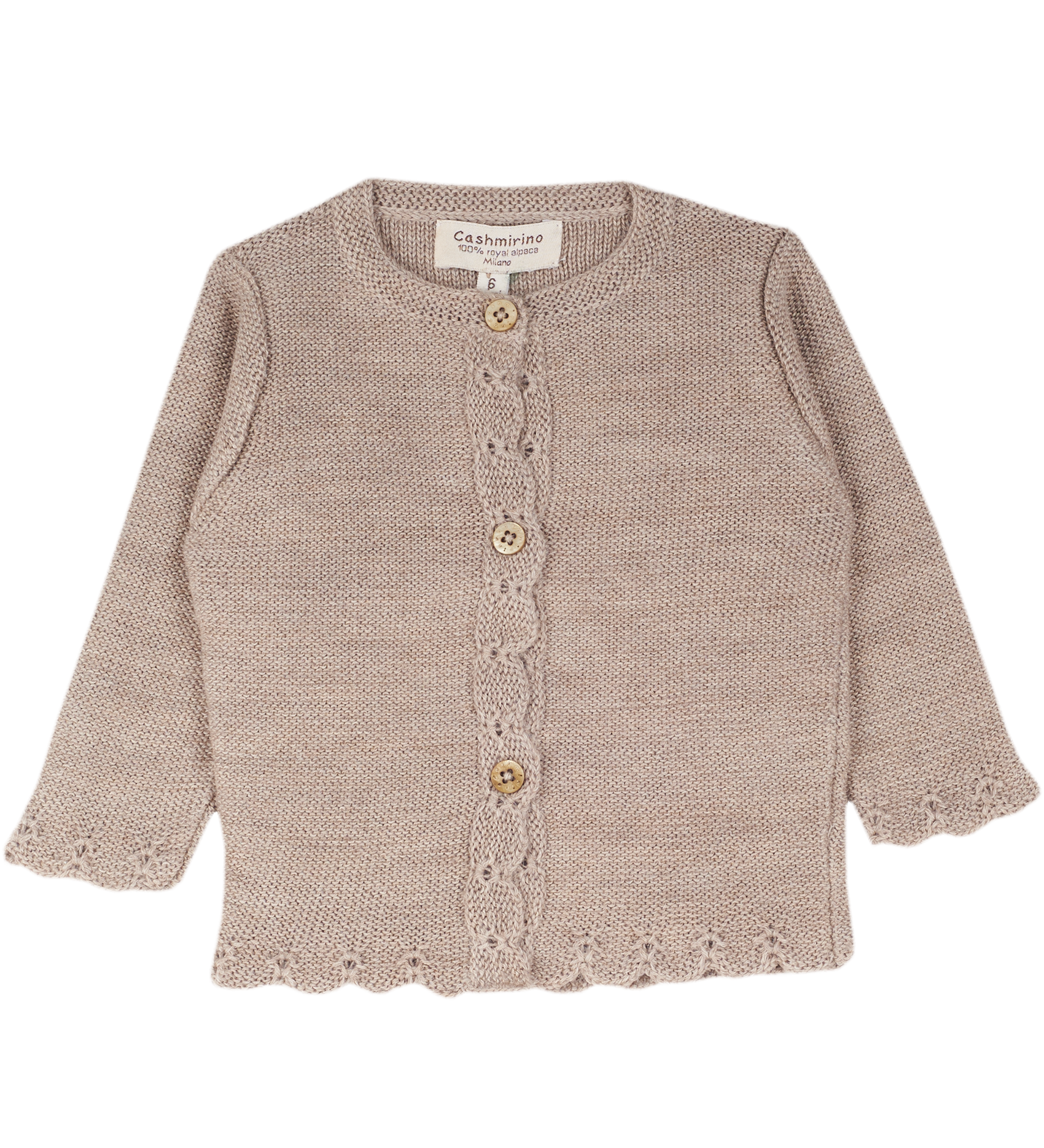 Baby Girl - Palma 100% Royal Alpaca cardigan