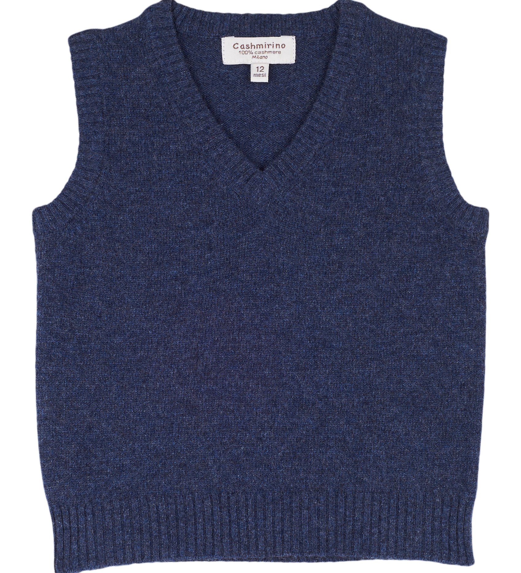 Baby Boy - LMGILV167 100% Cashmere Sleeveless Cardigan