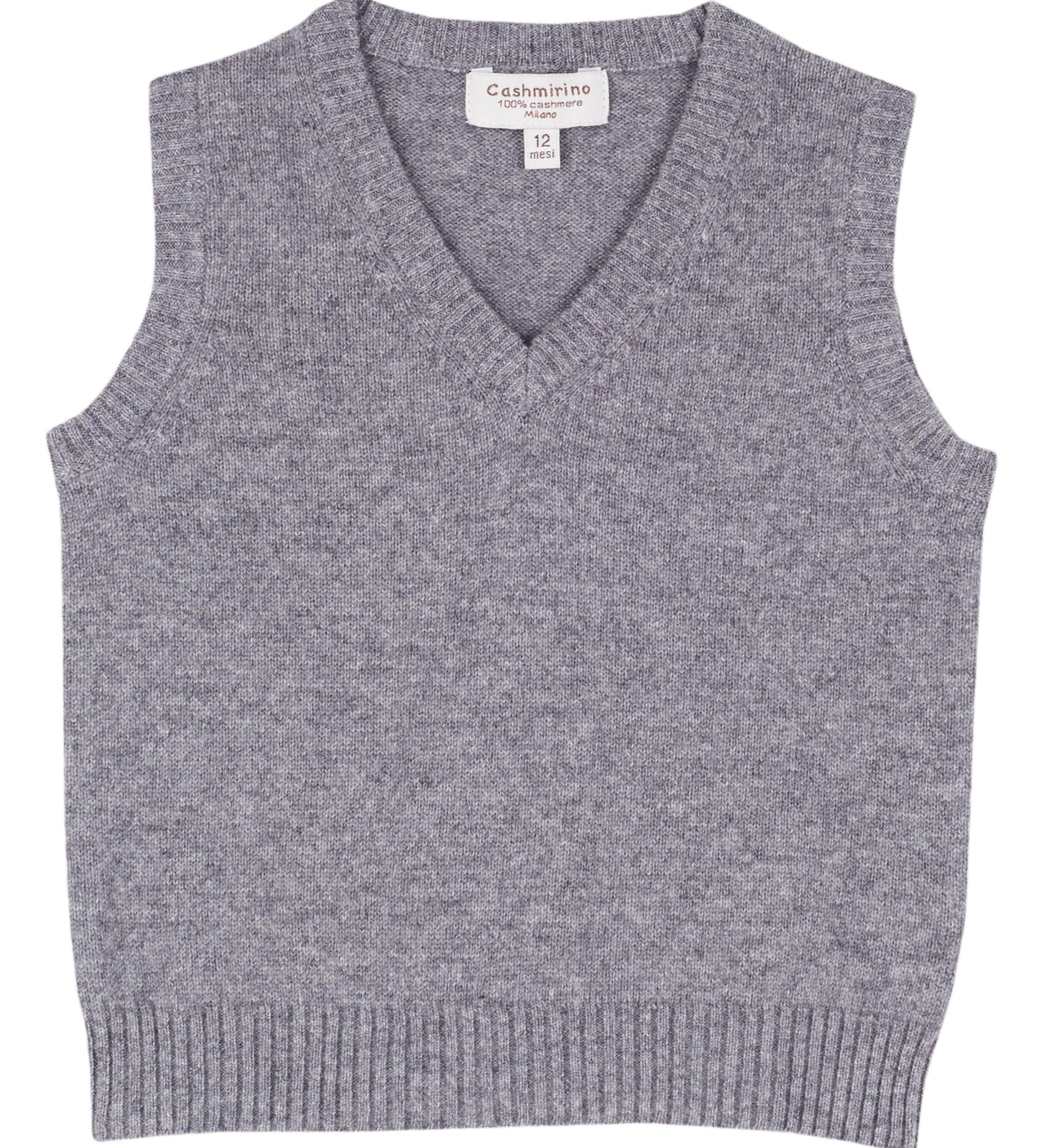 Baby Boy - LMGILV167 100% Cashmere Sleeveless Cardigan